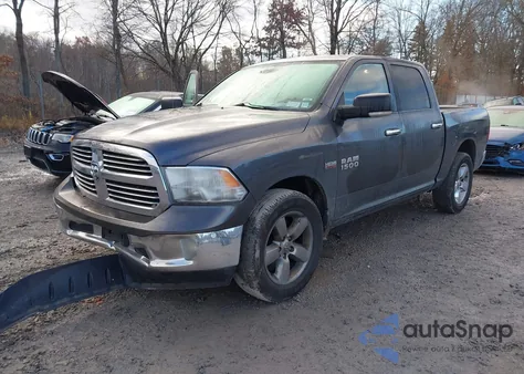 2016 Ram 1500 Big Horn from USA, damaged, VIN 1C6RR7LTXGS123452